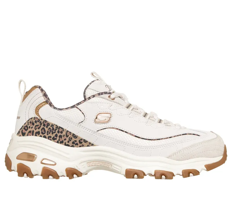 Skechers D’Lites – Wild Charm Sneaker White