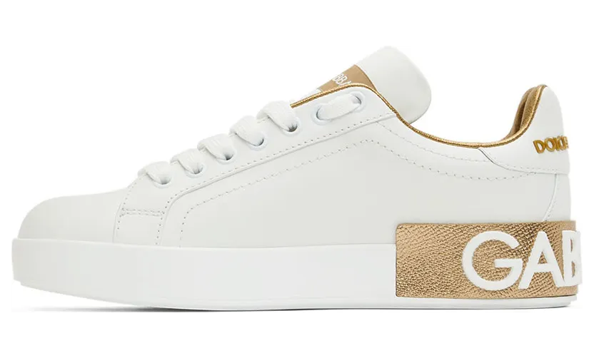 Dolce & Gabbana Pink Portofino Sneakers (CK1544 AX615) (3)