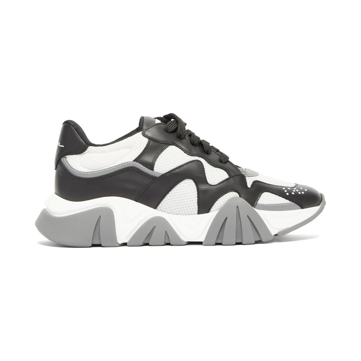 Versace Squalo White Black Mesh