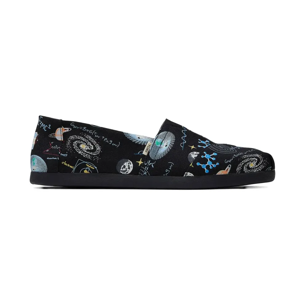 Toms Alpargata Loafer mit Science-Print – Black (10014647)