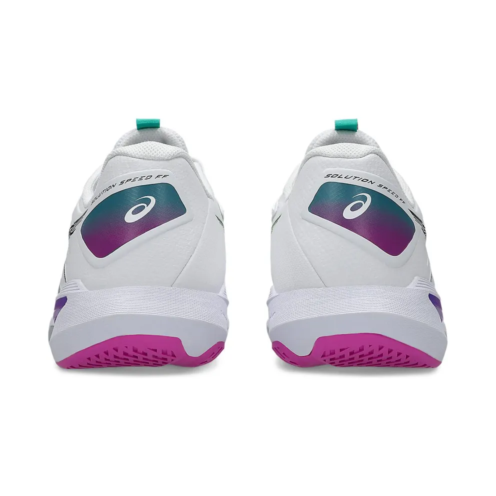 ASICS SOLUTION SPEED FF 4 “White / Digital Sakura” (1041A532-101)