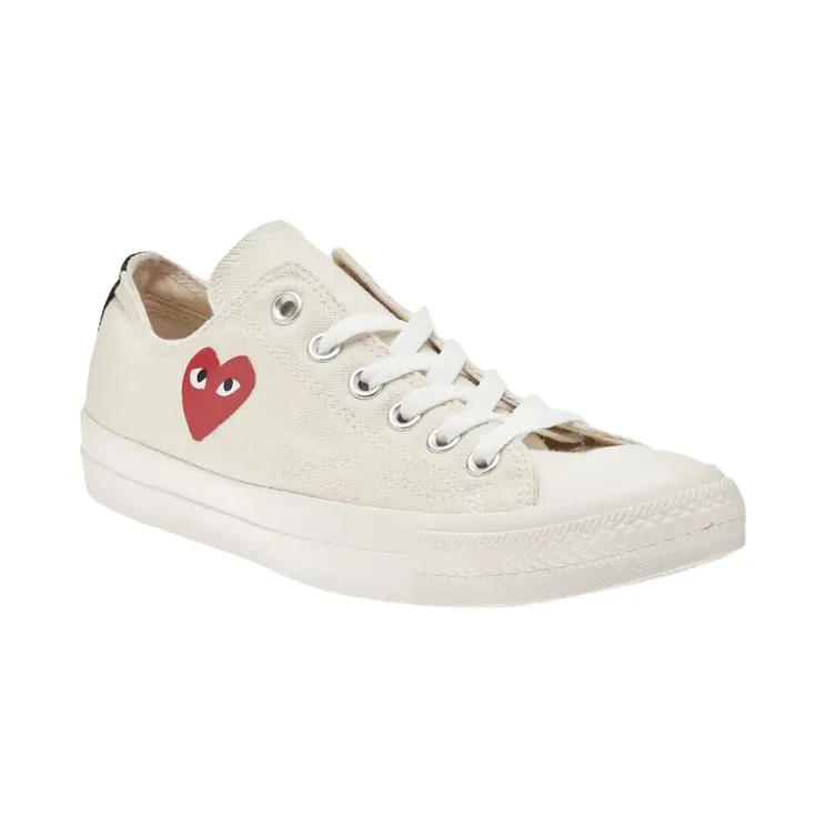 Comme Des Garçons Play -Stempel “White” (SWP1K101LOSNEAKER)