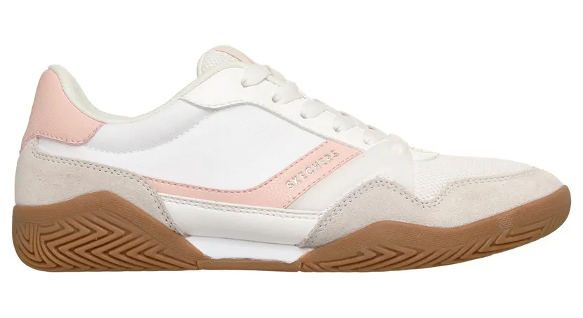 Skechers Zinger Evo – Debut Brace Sneaker Wit/Roze