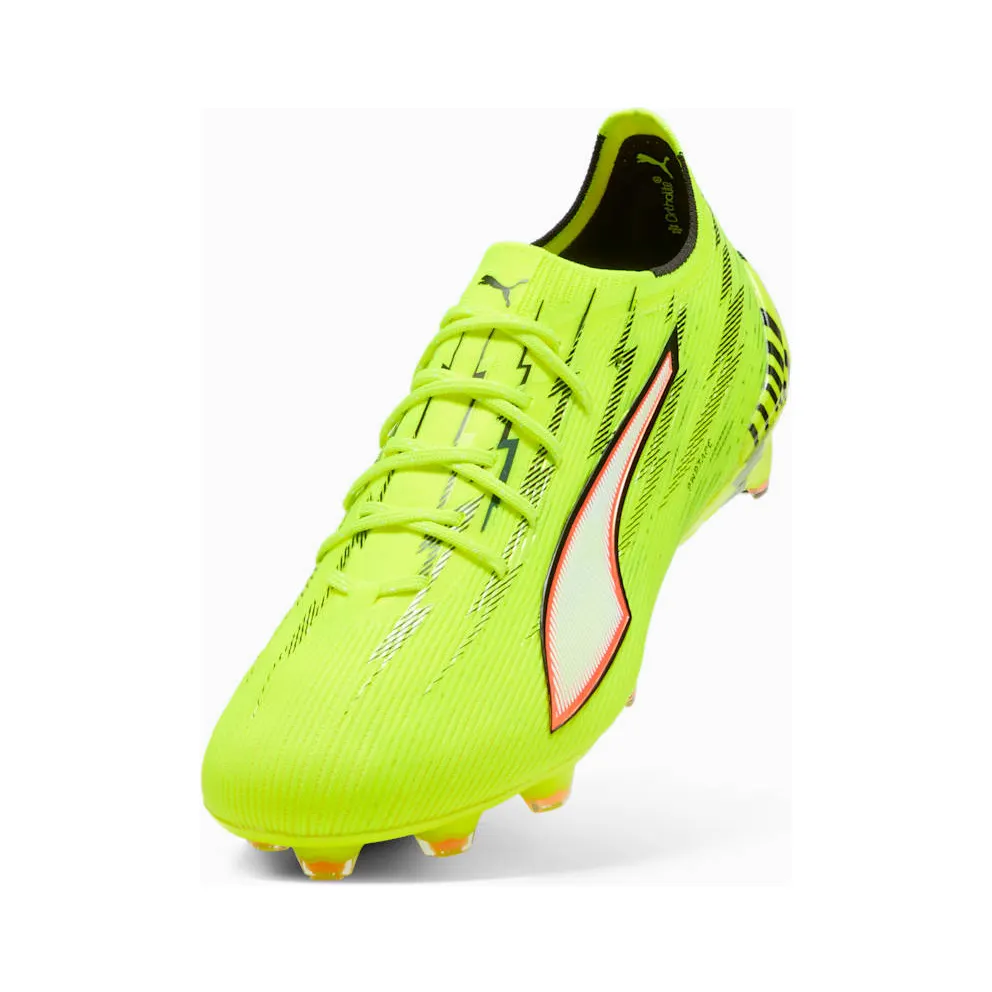 Puma Ultra 6 Ultimate FG Yellow Alert Black Glowing Red Lime Squeeze (108699-01)