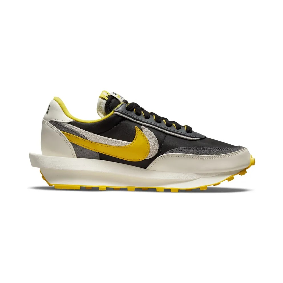 Nike x sacai UNDERCOVER LDWaffle Black Bright Citron (DJ4877-001)
