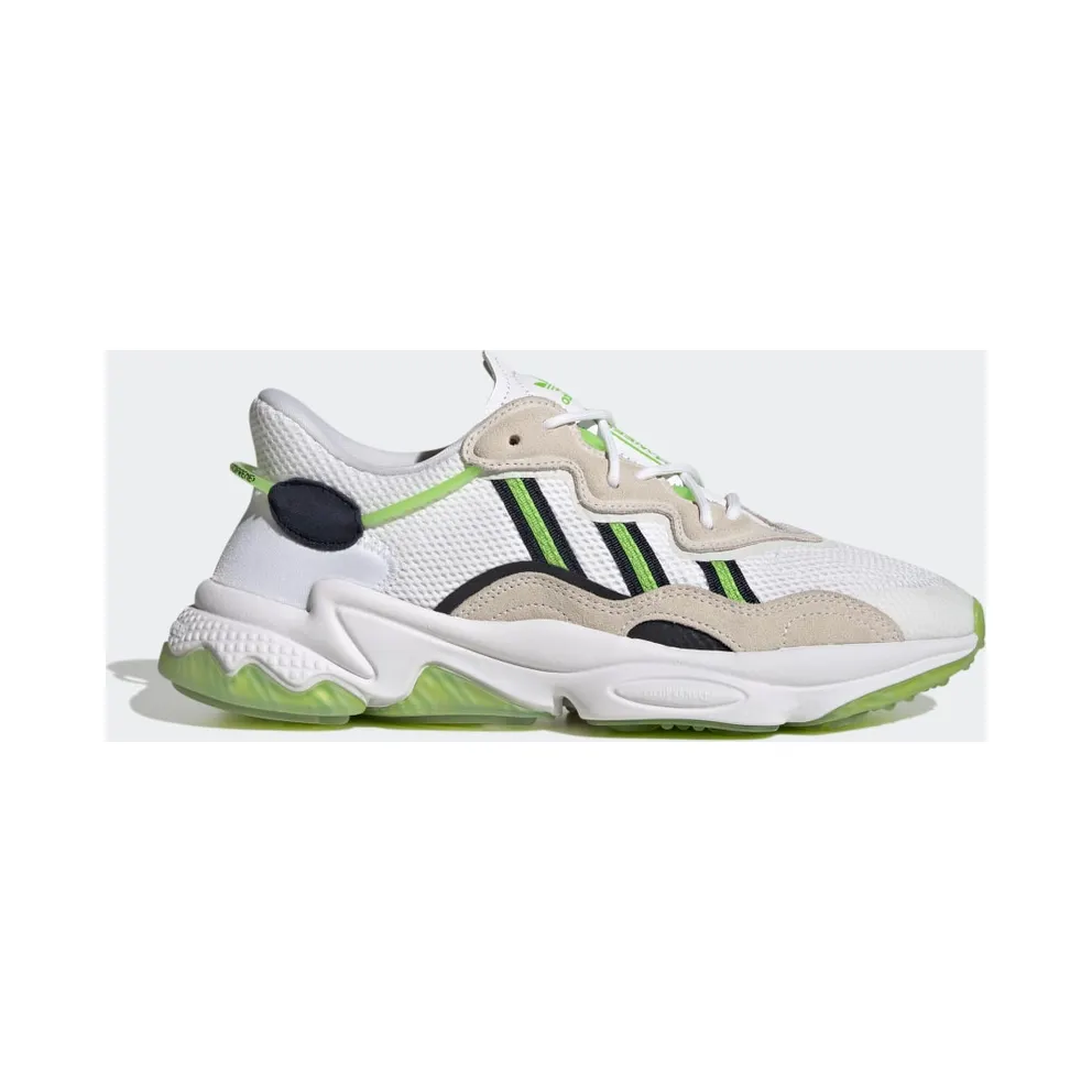 adidas OZWEEGO Manchester United Schuh Cloud White / Legend Ink / Team Semi Solid Green (HP7801)