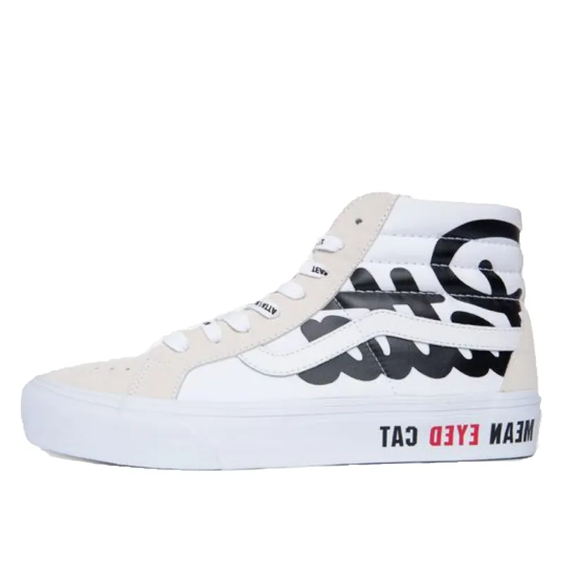 Vans x Patta UA SK8-Hi Reissue VLT LX White Black (2021) (VN0A4BVH5WW1)