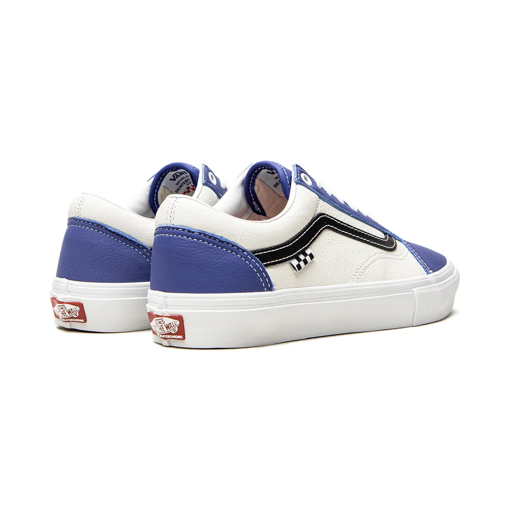Vans Skate Old Skool “Sport Leather – Blue / White” (VN0A5FCB86M)