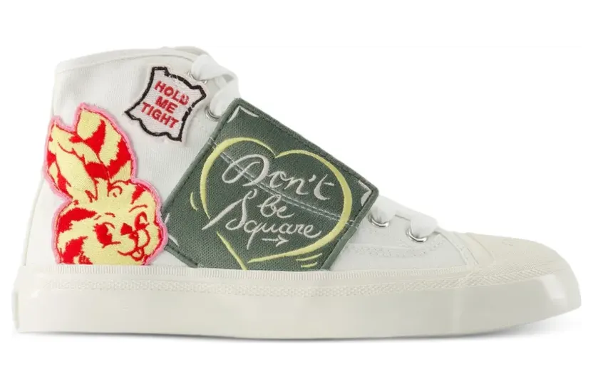 Kenzo Hoshi High-Top-Sneakers – Weiß (FG52SN027F67)