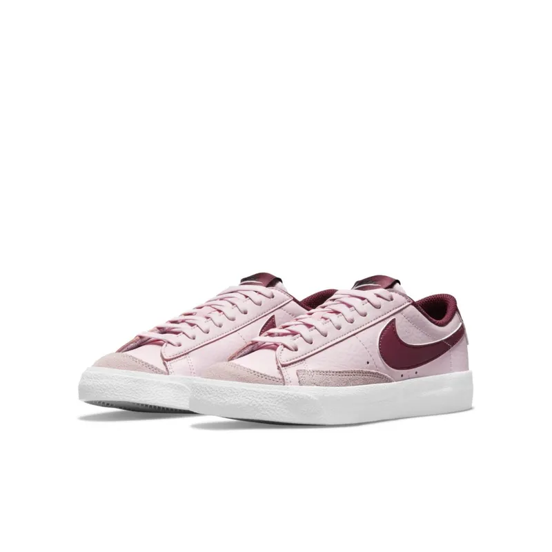 Nike Blazer Low 77 Pink Foam Dark Beetroot (GS) (DA4074-600)