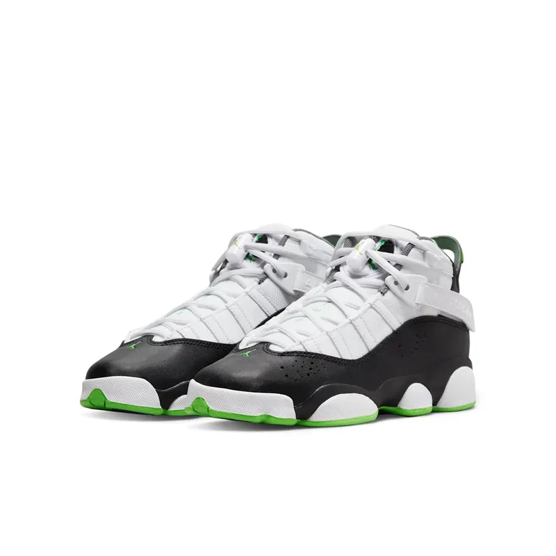Jordan 6 Rings White Black Green (323419-130)