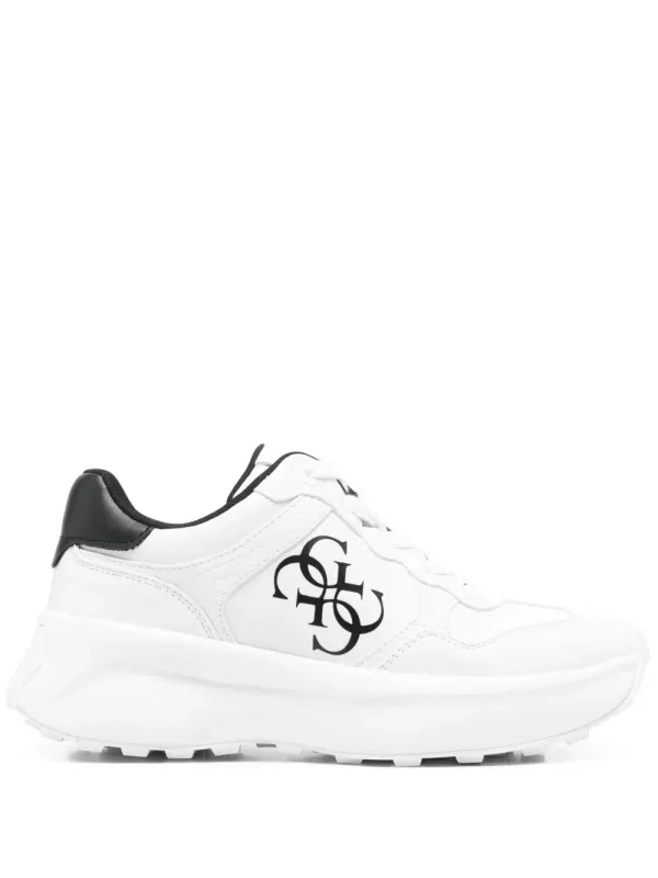 GUESS USA mit Logo-Print – White (FLPLUCELE12WH)
