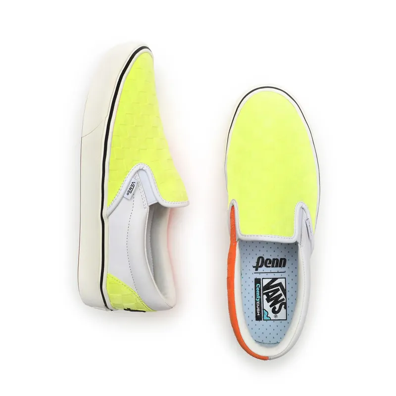 VANS Vans X Penn Comfycush Slip-on Shoes Orange (VN0A5DY64D2)