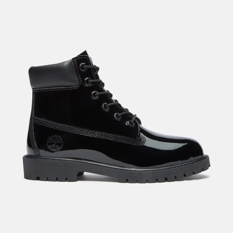 Timberland 6″ Premium Waterproof Patent Boots Black (TB0A6BET-EL6)