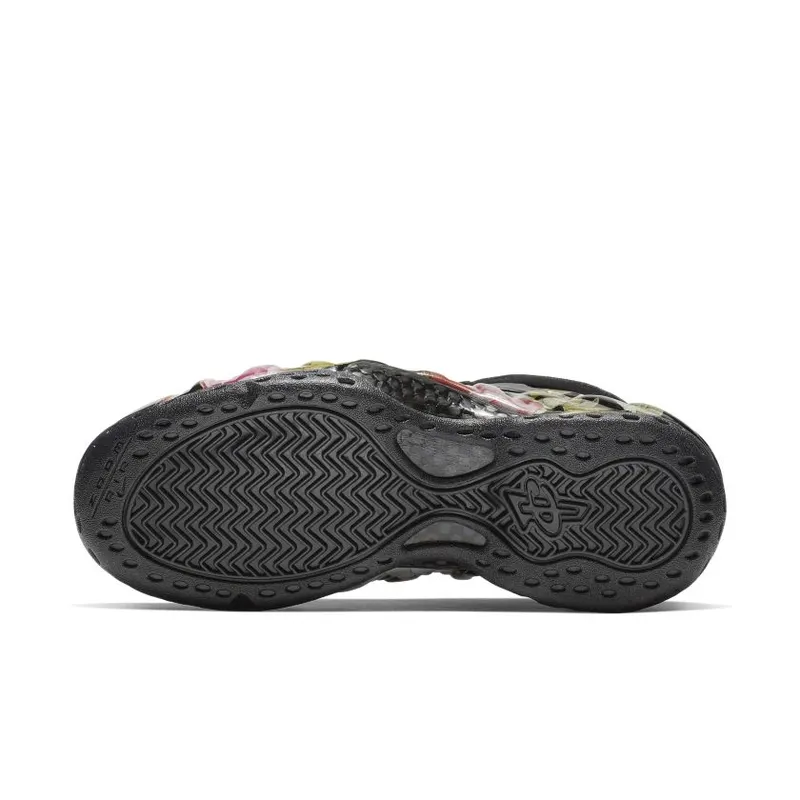 Nike Air Foamposite One Floral (W) Black/Black-Metallic Gold (AA3963-002)