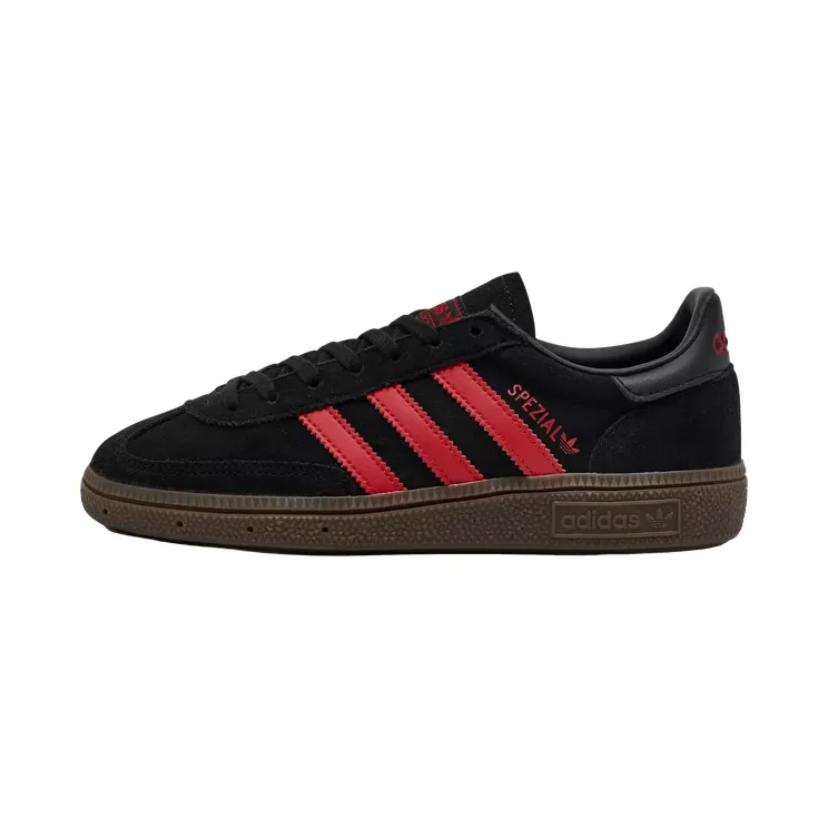 Adidas Handball Spezial GS “Core Black Pure Ruby” (KJ1819)