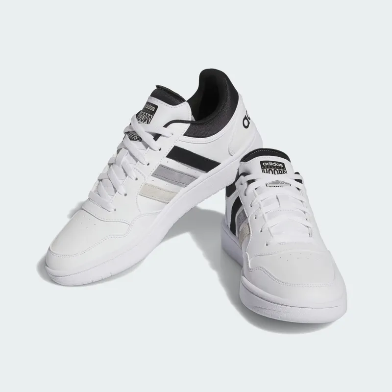 Adidas Hoops 3.0 Low Classic Vintage Cloud White / Core Black / Grey (IG7914)