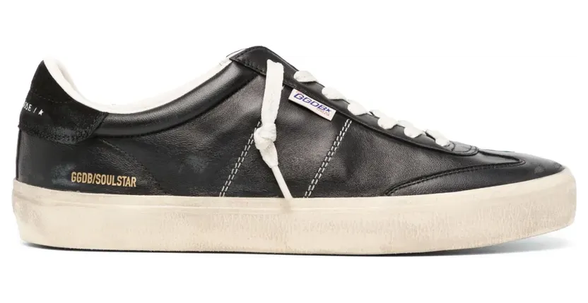 Golden Goose Soul Star Wildleder-Sneakers – Schwarz (GMF00464F005050)