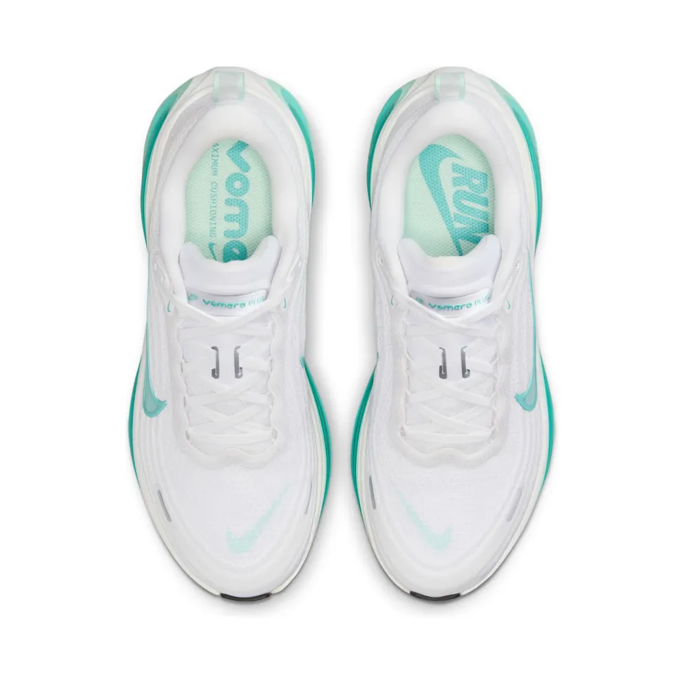 Nike Vomero Plus “White / Bleached Turquoise” (HV8154-100)