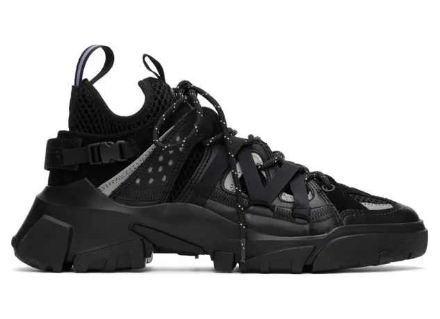 MCQ Black Descender Sneakers (630796R2711)
