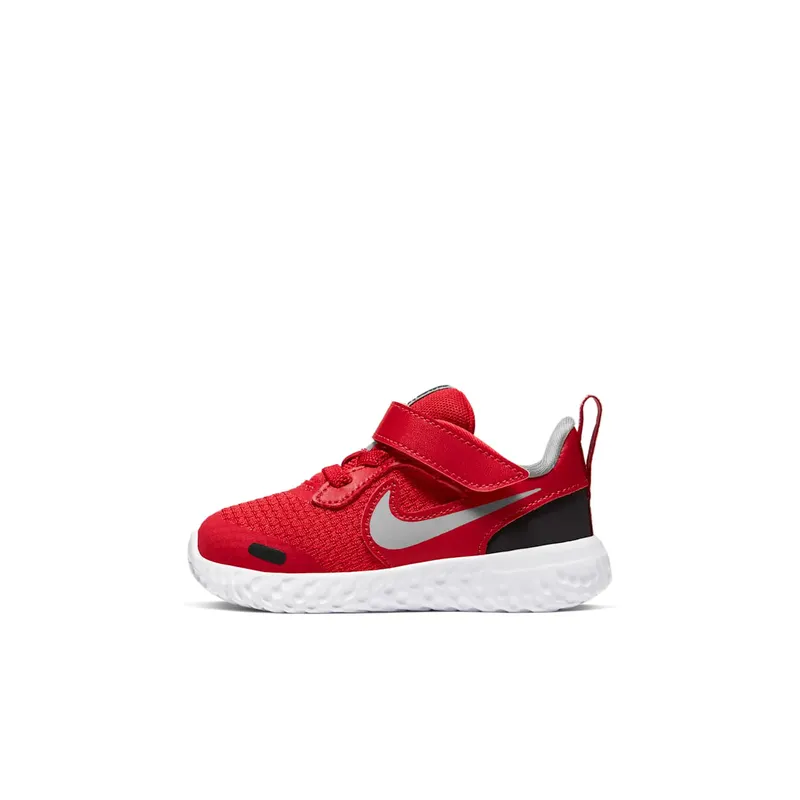 Nike Revolution 5 “University Red / Black / White / Light Smoke Grey” (BQ5673-603)