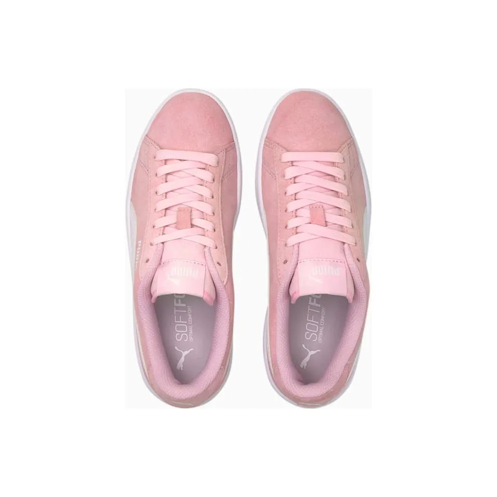 Puma Smash v2 Suede Jr Pink/White (36517627)