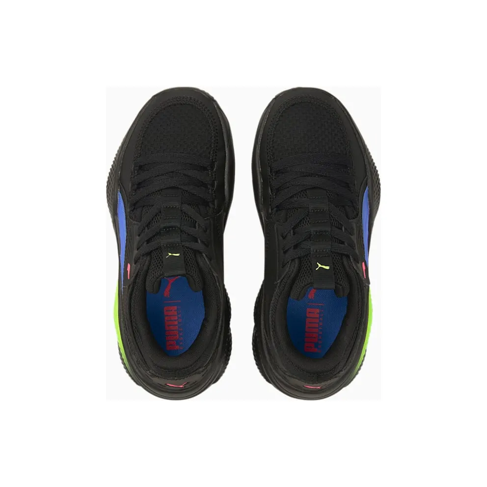 Puma Court Rider Pop Youth Basketball Black/Blue (37610801)