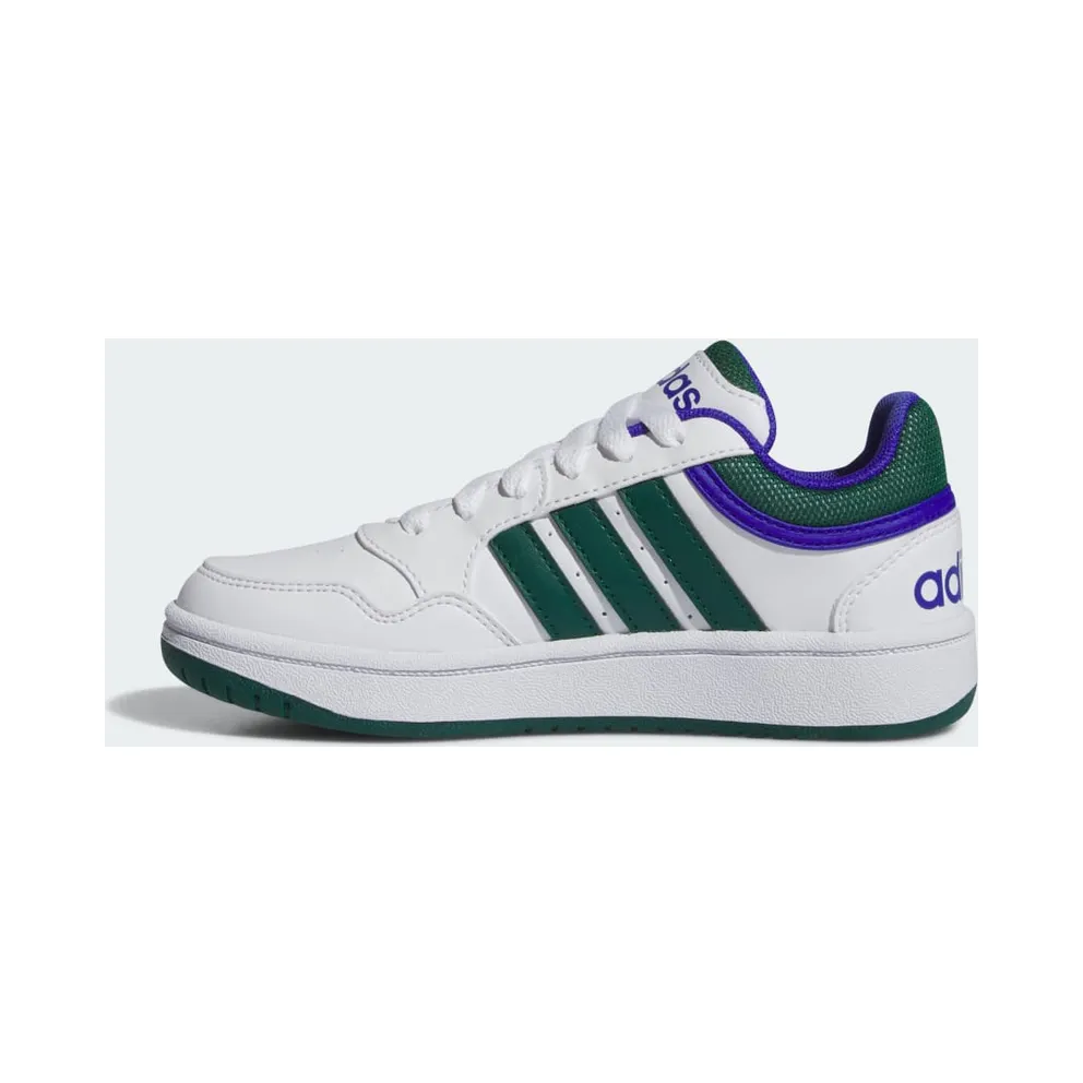 Adidas Hoops Cloud White / Collegiate Green / Lions Blue (IH8012)