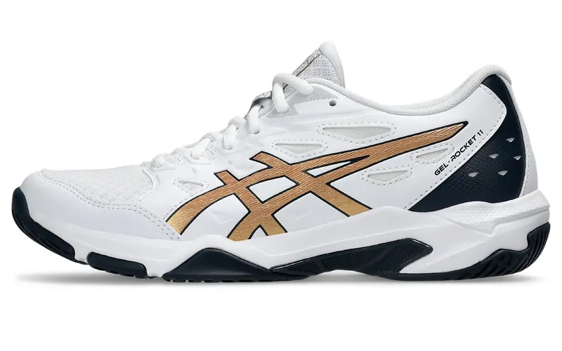 ASICS Gel-Rocket 11 White Pure Gold (1072A093-104)