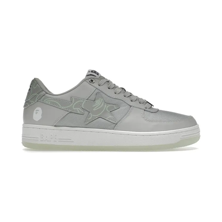 A Bathing Ape Bape Sta Text Code Camo Grey (1I20191007-GRY)