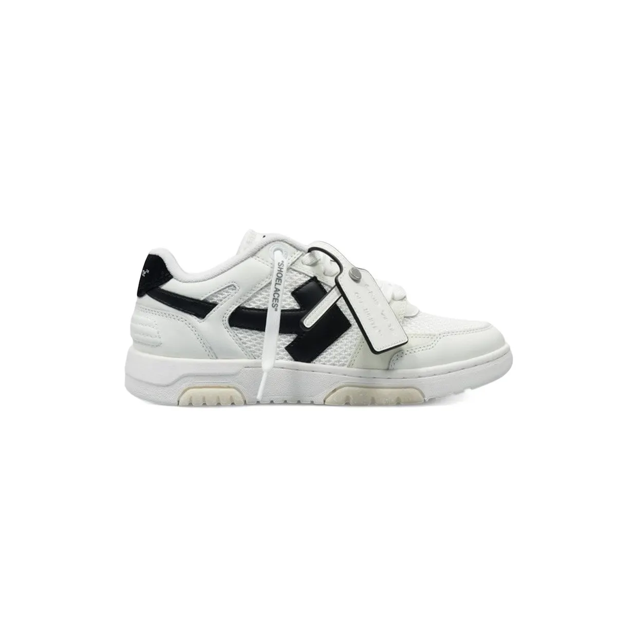 OFF-WHITE Out Of Office OOO Low Slim White Black (OWIA276C99LEA0020110)