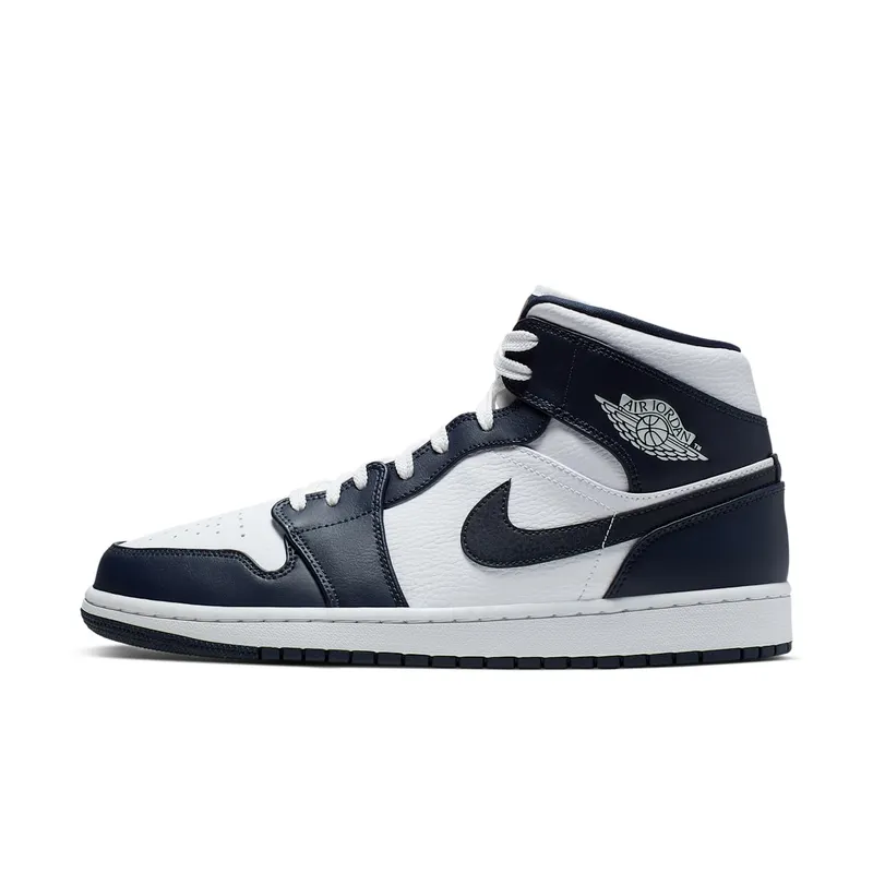 Air Jordan Nike AJ I 1 Mid ‘Obsidian’ (2019) (554724-174)