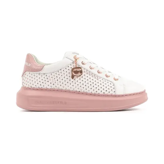 Karl Lagerfeld crystal-embellished leather “White” (KL62577N01P)