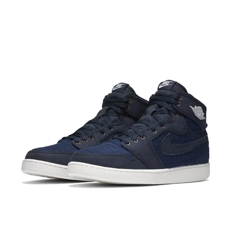 Jordan 1 Retro AJKO Blue Quilted Obsidian/White-Metallic Red Bronze (638471-403)