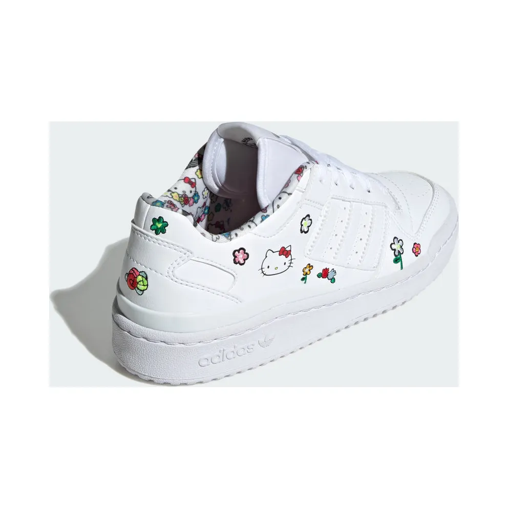 adidas Originals x Hello Kitty Forum Kids Cloud White / Cloud White / Core Black (IG0301)