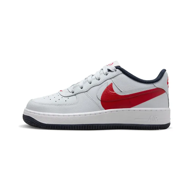 Nike Air Force 1 Low LV8 4 “Pure Platinum / University Red / Obsidian” (FQ4118-001)