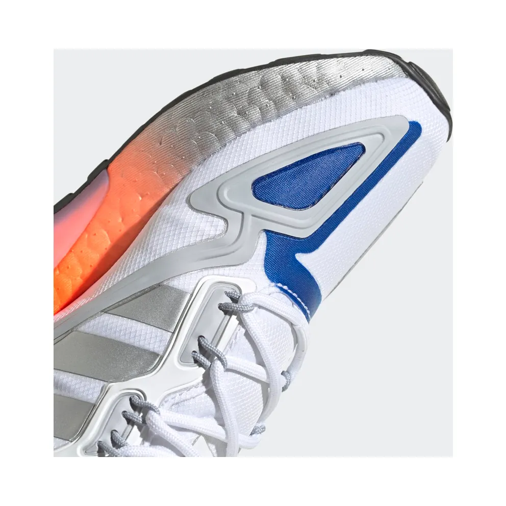 adidas ZX 2K Boost Cloud White / Silver Metallic / Glow Blue (FY5694)