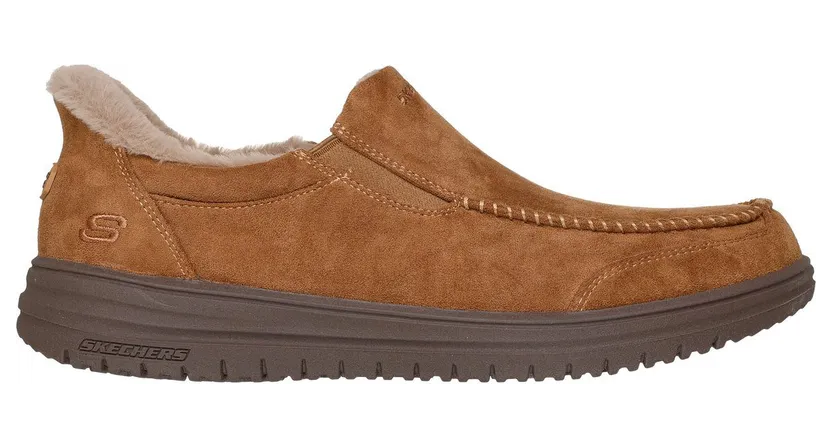 Skechers Slip-ins Relaxed Fit: Murette – Scofield slipper CM Kastanje