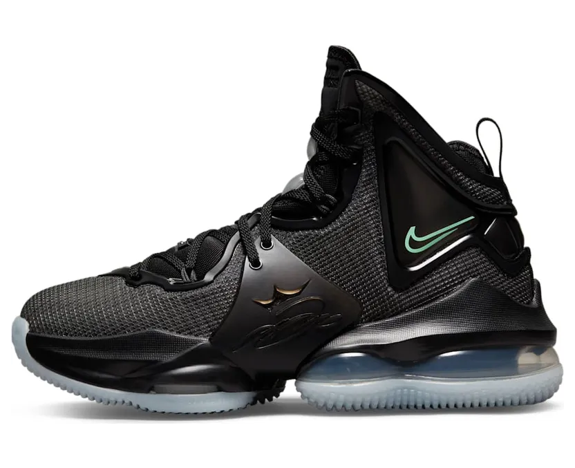 Nike LeBron 19 Black Aqua (DD0418-003)