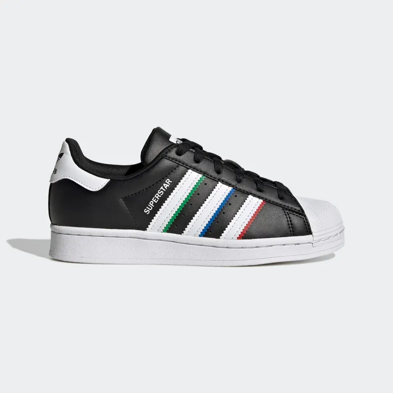 Adidas Superstar Core Black / Cloud White / Vivid Red (GZ4425)
