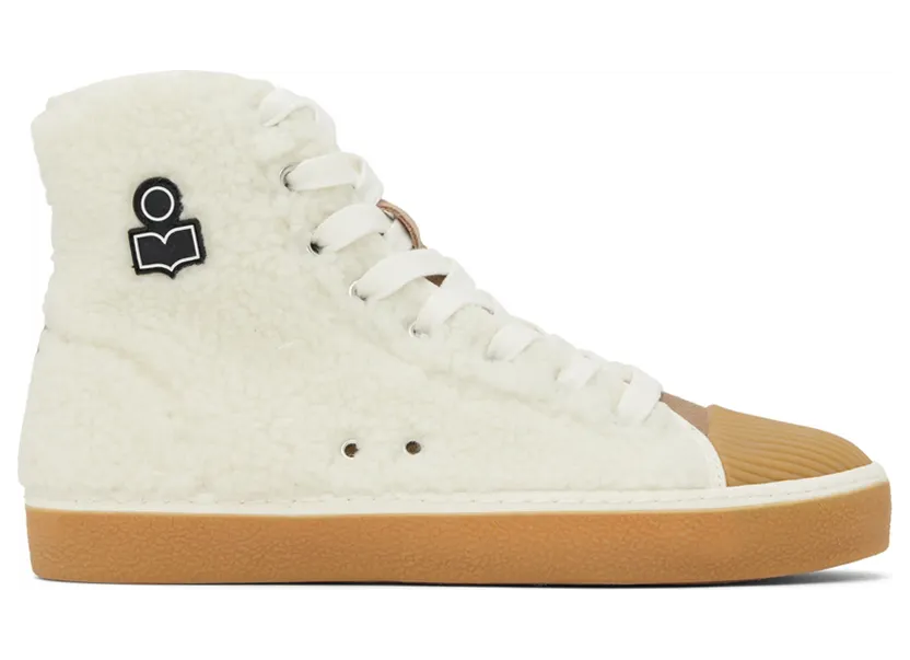 Isabel Marant White Benkeen Sneakers (22ABK0190-22A081S)