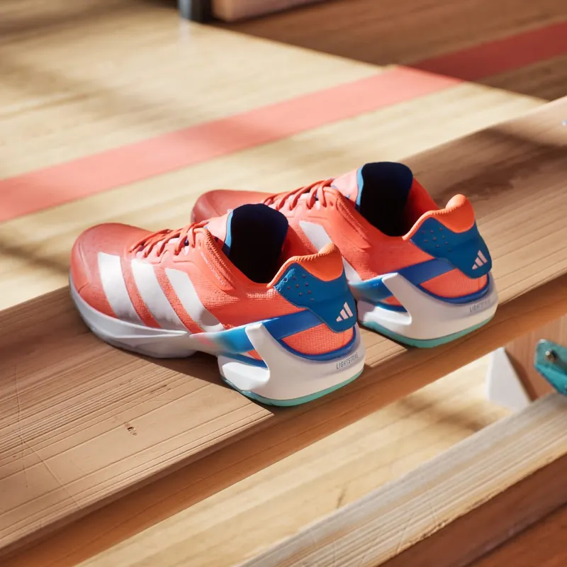 Adidas Adizero Counterblast Zaalschoenen Team Solar Orange / Zero Metalic / Bright Royal (JH5155)