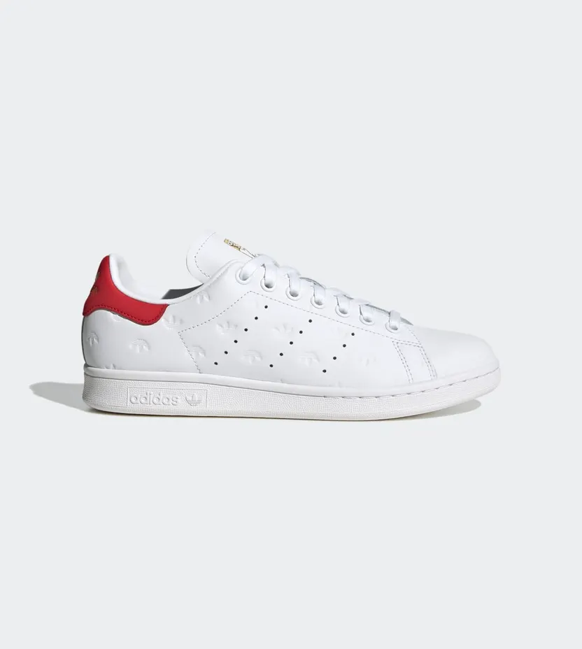adidas Stan Smith Cloud White / Better Scarlet / Gold Metallic (FZ6370)