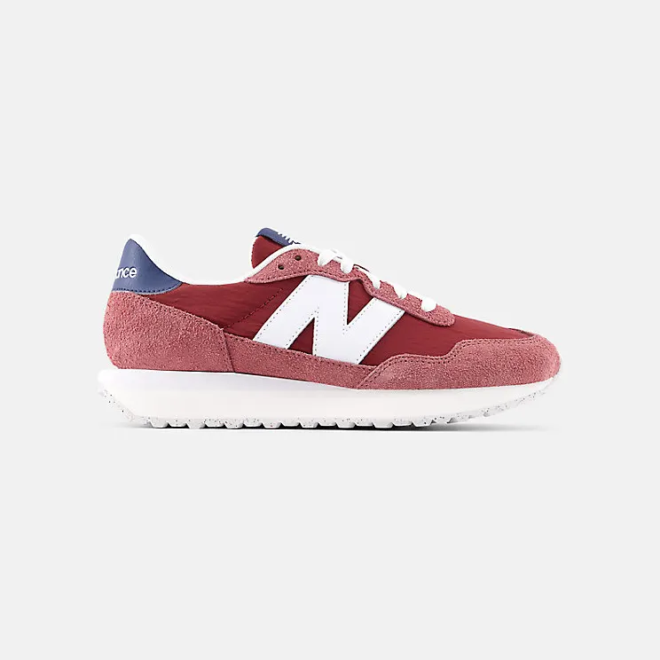 NEW BALANCE 237 “Washed Burgundy / NB White” (WS237RW)