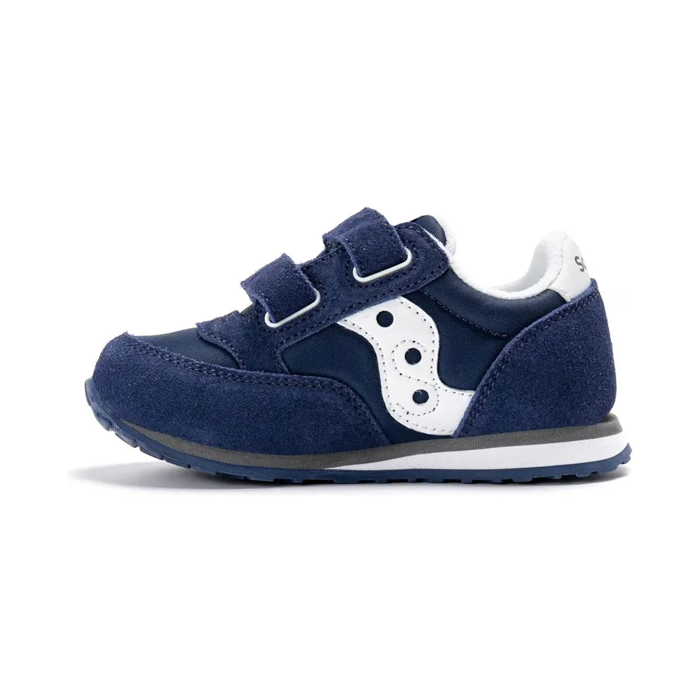 Saucony Jazz Hook & Loop TD “Navy / White” (ST35410A)