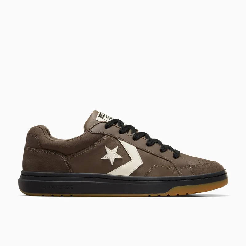 Converse Pro Blaze Classic Leather & Suede Engine Smoke/Black/Egret (A11646C)
