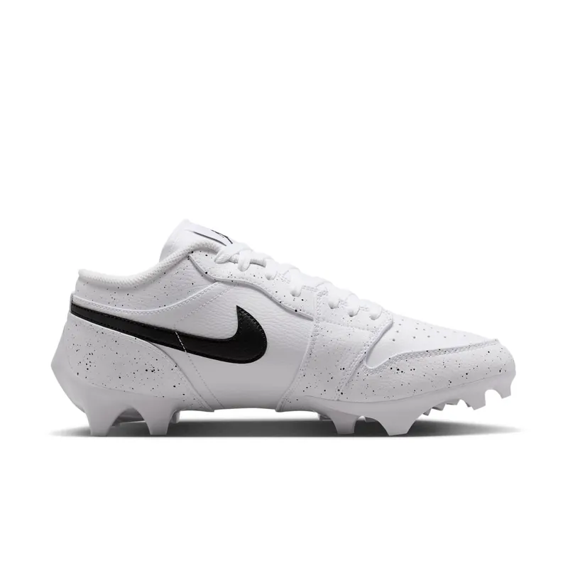 Jordan 1 Low TD Cleat “White Black Splatter” (FJ6245-102)