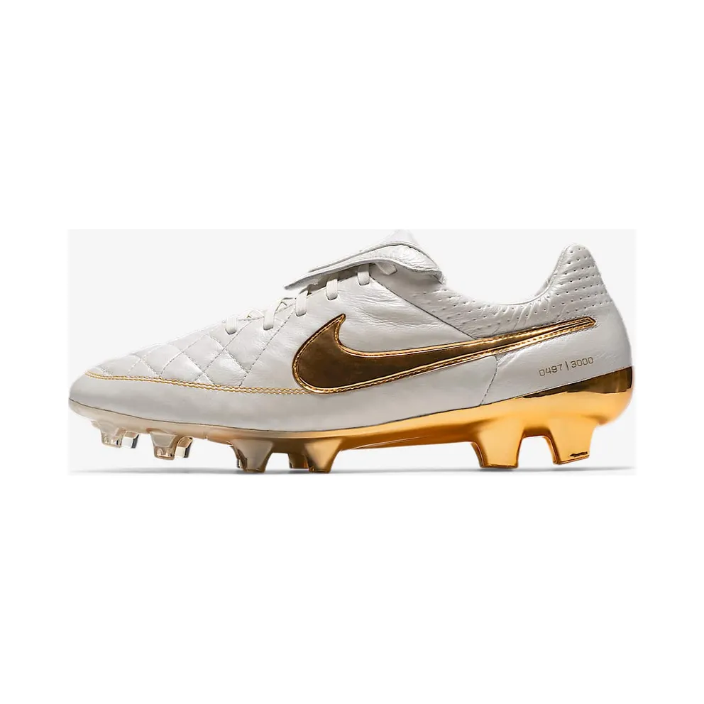 Nike Tiempo Legend 5 FG Touch of Gold Metallic Summit White/Metallic Gold (717137-190)