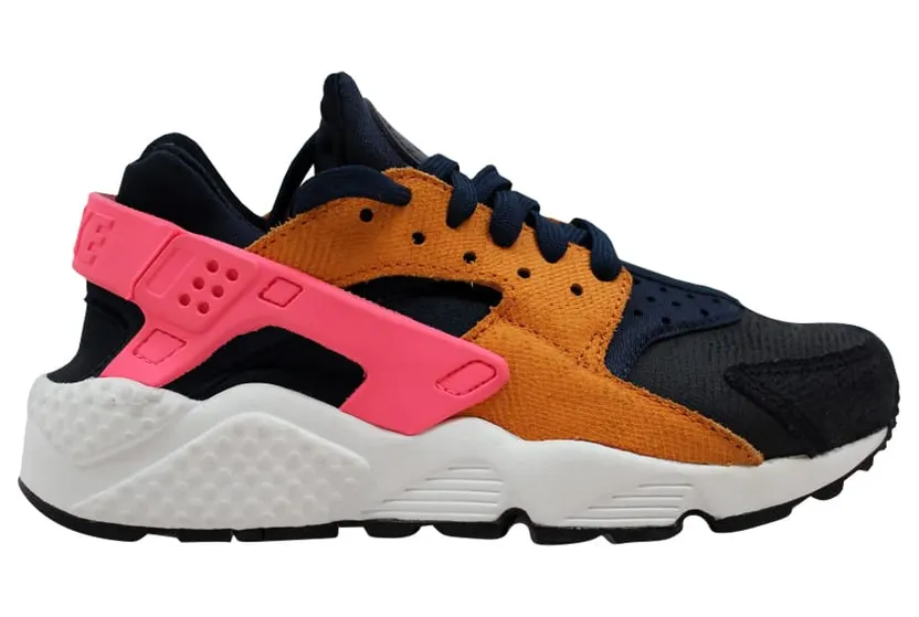 Nike Air Huarache Run Premium Obsidian/Black-Sunset-Digital Pink (W)
