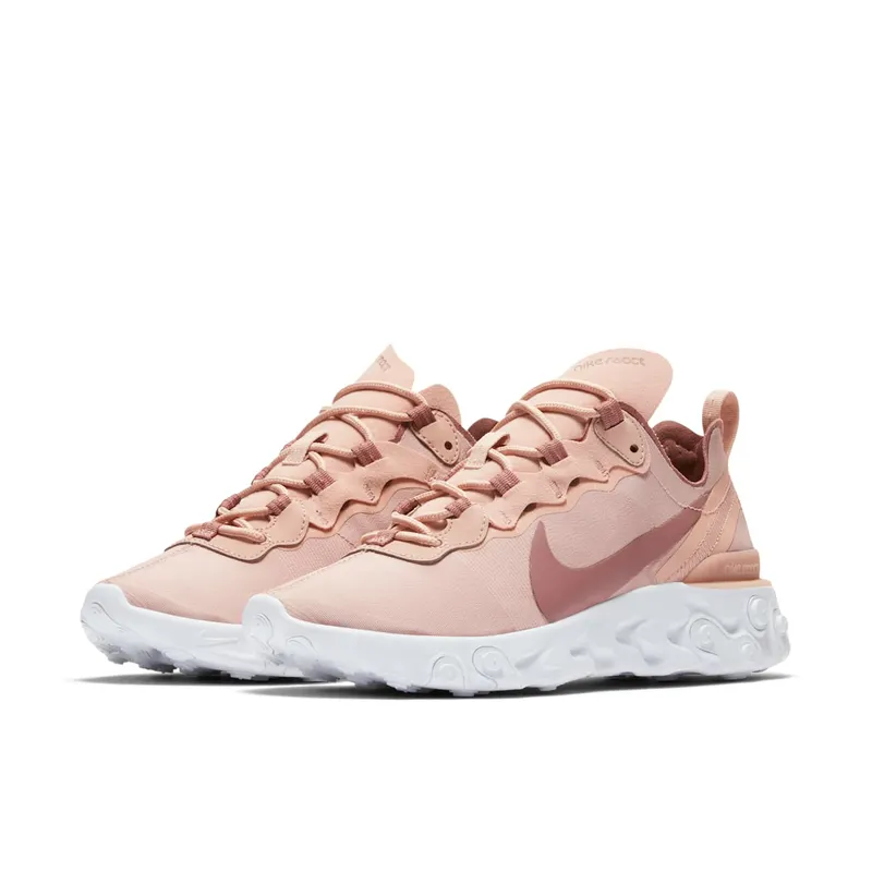 Nike React Element 55 Particle Beige (W) Particle Beige/Smokey Mauve-White (BQ2728-200)
